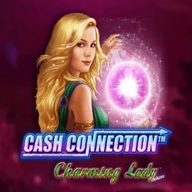 Cash Connection Charming Lady slot visual from Novomatic available on hollywins.uk