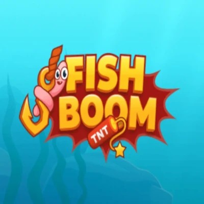 Fish Boom online game logo by InOut on hollywins.uk