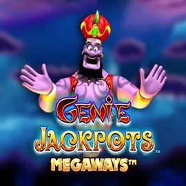 Genie Jackpots Megaways logo by Blueprint Gaming at Hollywin CasinoGenie Jackpots Megaways
