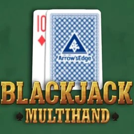 Multihand Blackjack slot logo by Pragmatic Play at Hollywin Casino