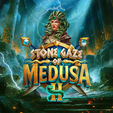 Stone Gaze of Medusa 2 slot logo by Stakelogic at Hollywin CasinoStone Gaze of Medusa 2