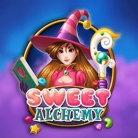 Sweet Alchemy online game logo by Play'n GO on hollywins.uk