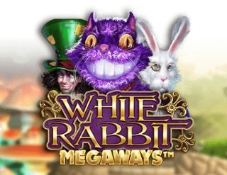 White Rabbit logo by Big Time Gaming at Hollywin CasinoWhite Rabbit